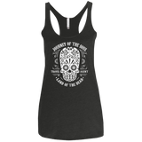 T-Shirts Vintage Black / X-Small Travel Agent Catrina Women's Triblend Racerback Tank