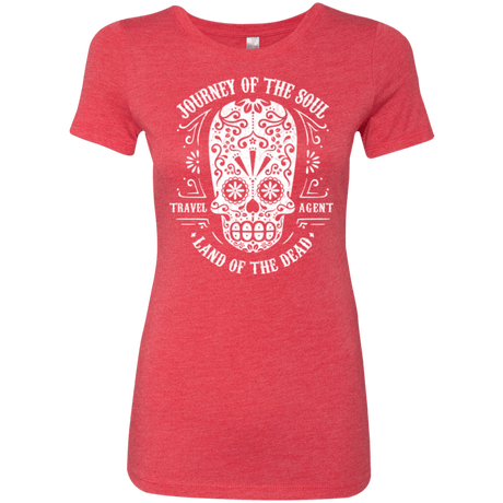 T-Shirts Vintage Red / Small Travel Agent Catrina Women's Triblend T-Shirt