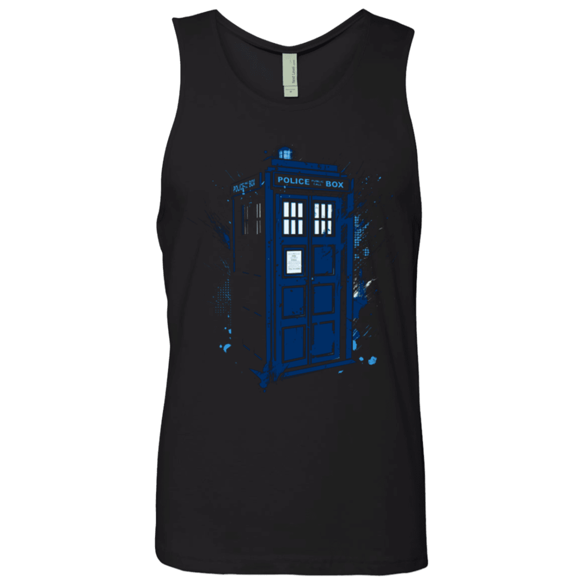 T-Shirts Black / Small Travel in Time Men's Premium Tank Top