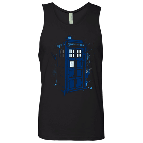 T-Shirts Black / Small Travel in Time Men's Premium Tank Top