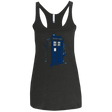 T-Shirts Vintage Black / X-Small Travel in Time Women's Triblend Racerback Tank