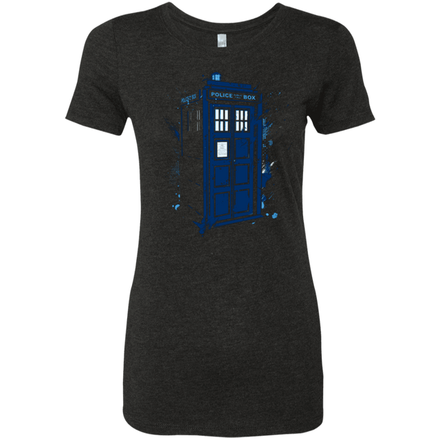 T-Shirts Vintage Black / Small Travel in Time Women's Triblend T-Shirt