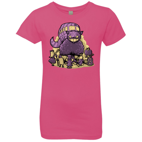 T-Shirts Hot Pink / YXS TRAVELING WONDERLAND Girls Premium T-Shirt