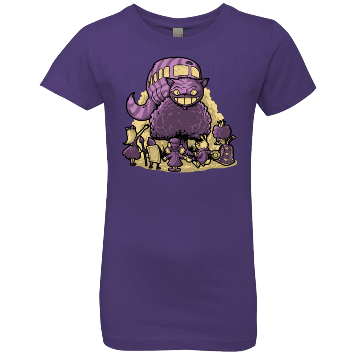 T-Shirts Purple Rush / YXS TRAVELING WONDERLAND Girls Premium T-Shirt