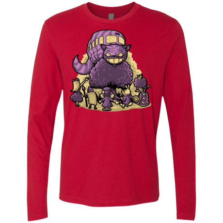 T-Shirts Red / Small TRAVELING WONDERLAND Men's Premium Long Sleeve