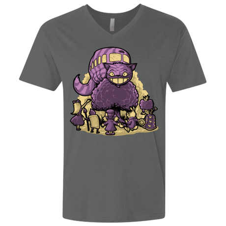 T-Shirts Heavy Metal / X-Small TRAVELING WONDERLAND Men's Premium V-Neck