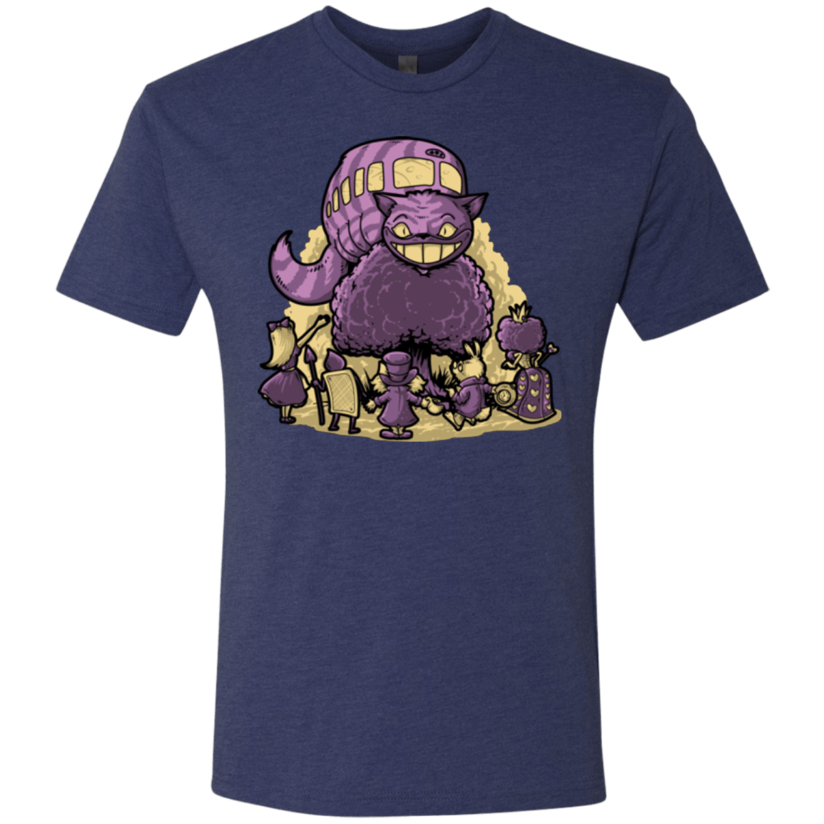 T-Shirts Vintage Navy / Small TRAVELING WONDERLAND Men's Triblend T-Shirt