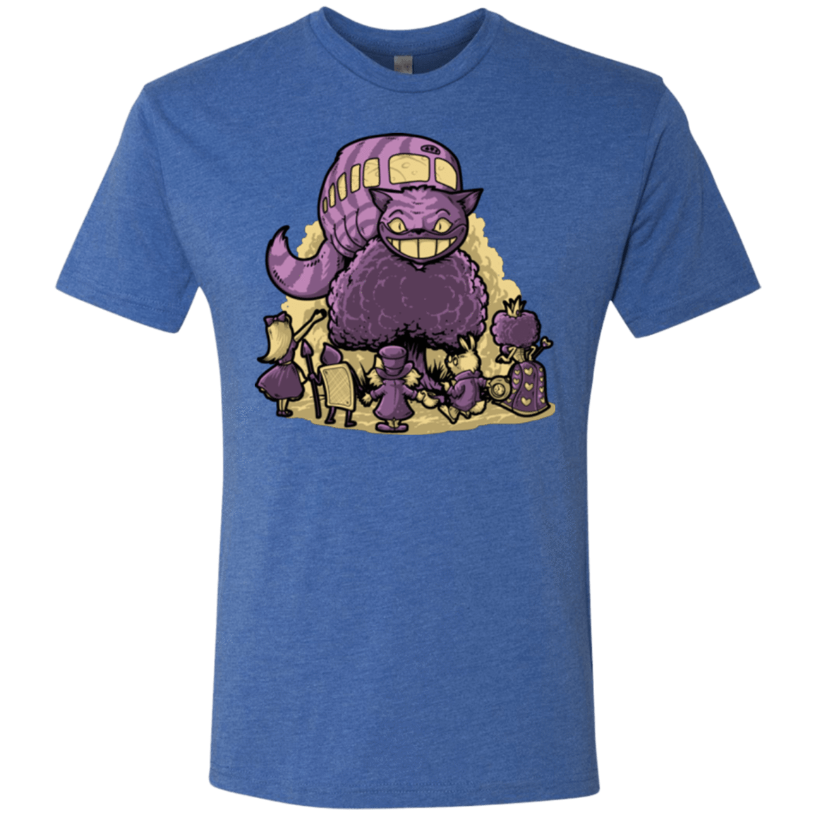 T-Shirts Vintage Royal / Small TRAVELING WONDERLAND Men's Triblend T-Shirt