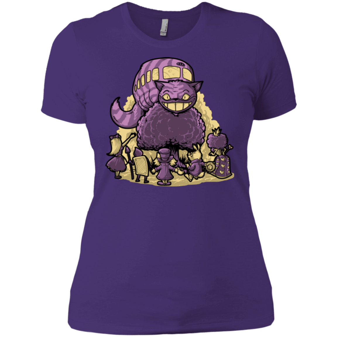 T-Shirts Purple / X-Small TRAVELING WONDERLAND Women's Premium T-Shirt