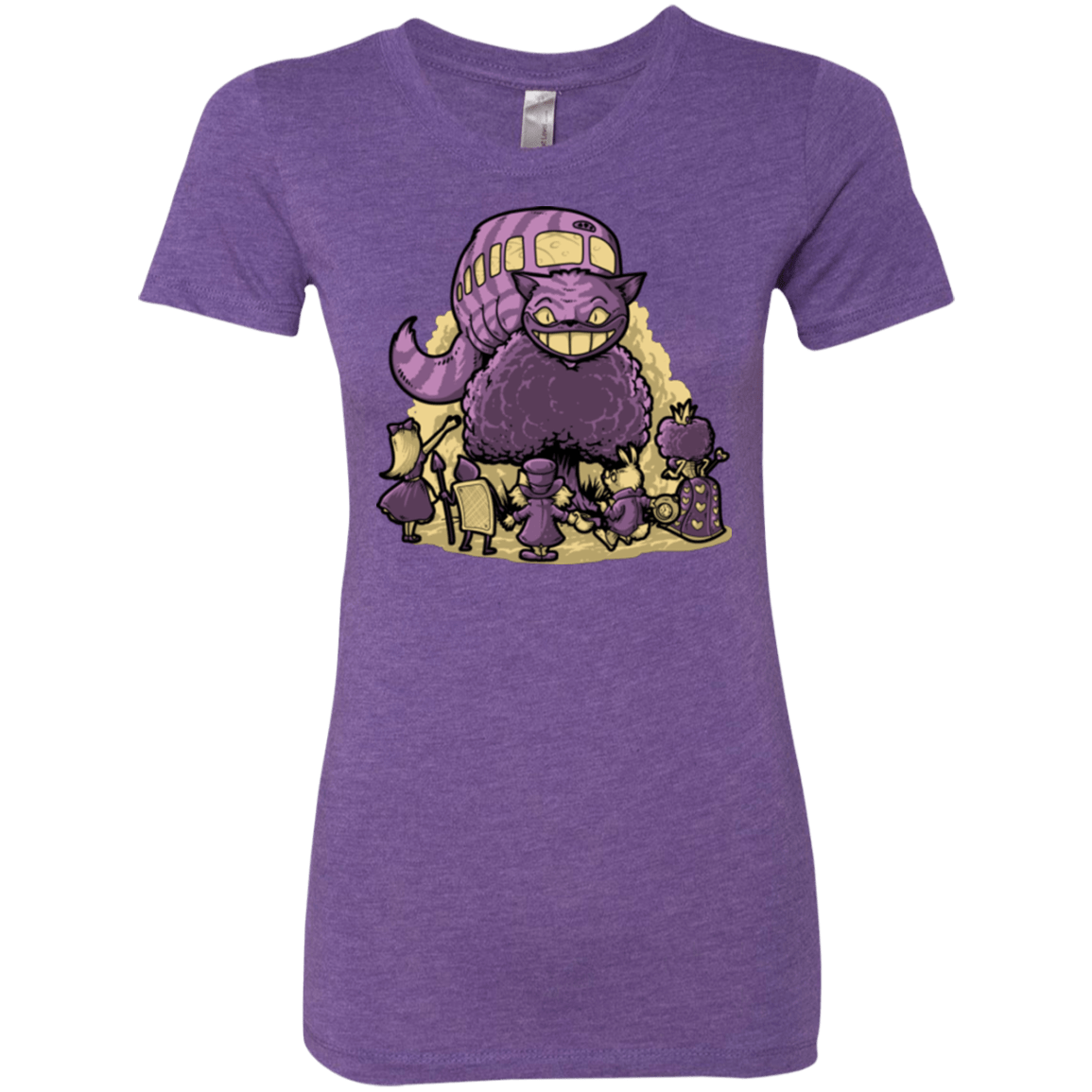 T-Shirts Purple Rush / Small TRAVELING WONDERLAND Women's Triblend T-Shirt