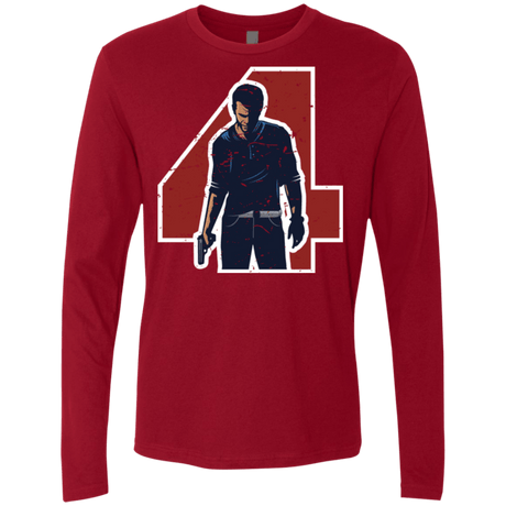 T-Shirts Cardinal / Small Treasure Hunter Men's Premium Long Sleeve