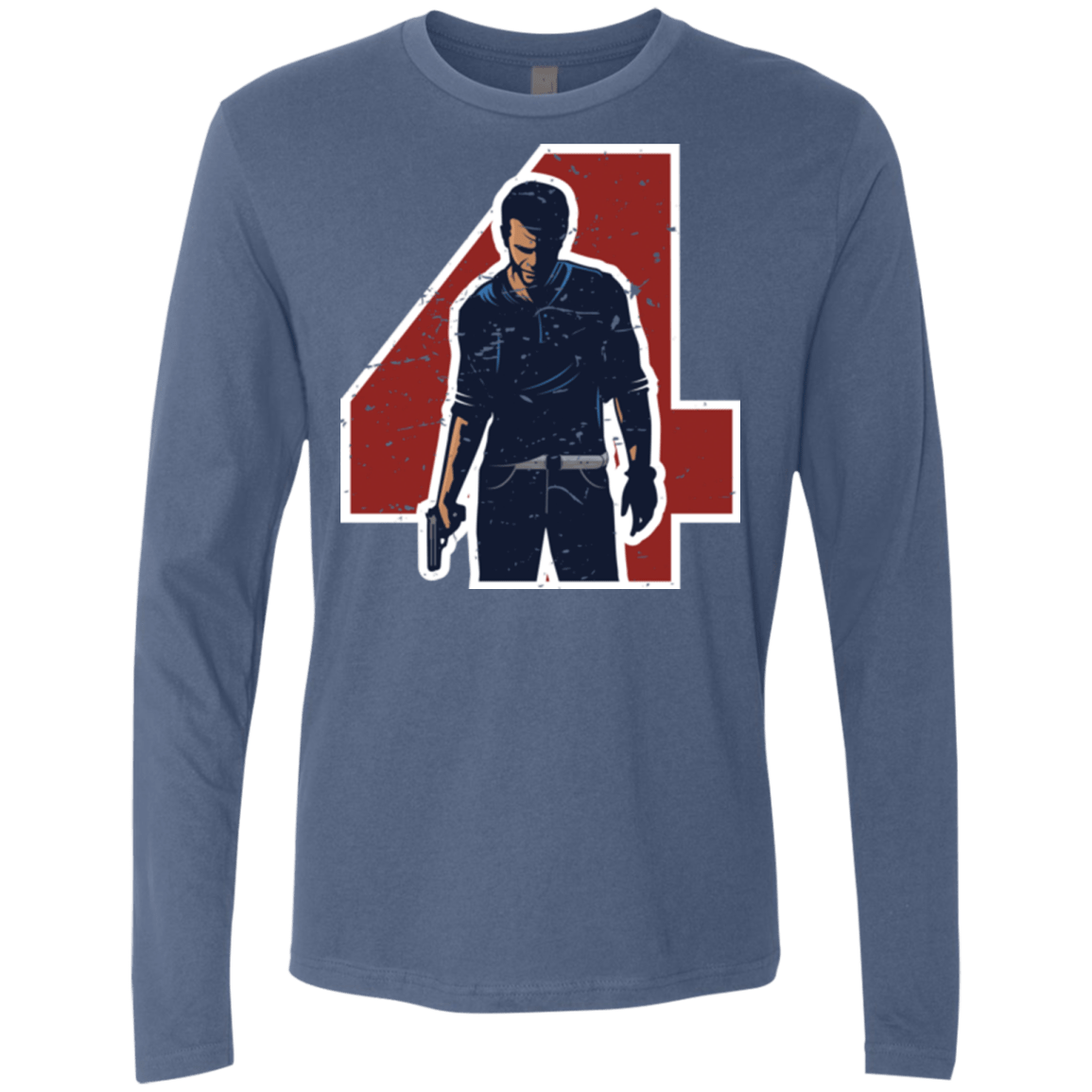 T-Shirts Indigo / Small Treasure Hunter Men's Premium Long Sleeve