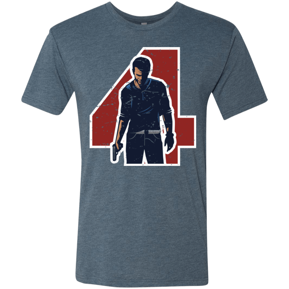 T-Shirts Indigo / Small Treasure Hunter Men's Triblend T-Shirt