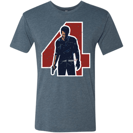 T-Shirts Indigo / Small Treasure Hunter Men's Triblend T-Shirt