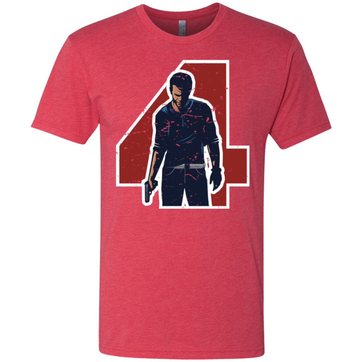 T-Shirts Vintage Red / Small Treasure Hunter Men's Triblend T-Shirt