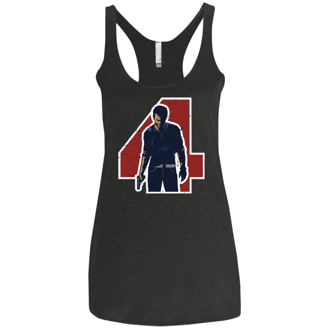 T-Shirts Vintage Black / X-Small Treasure Hunter Women's Triblend Racerback Tank