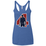 T-Shirts Vintage Royal / X-Small Treasure Hunter Women's Triblend Racerback Tank