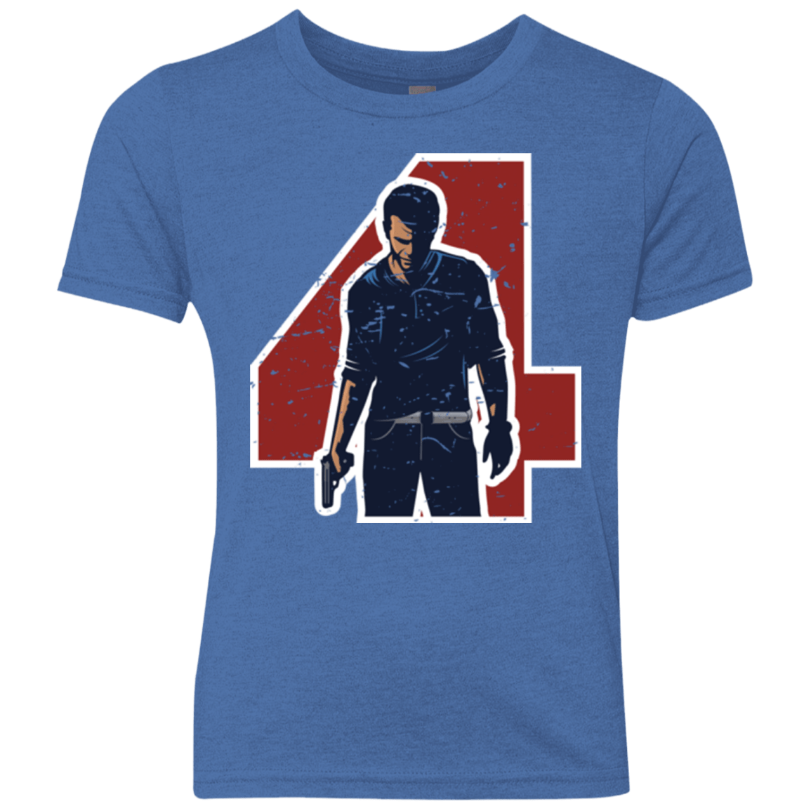 T-Shirts Vintage Royal / YXS Treasure Hunter Youth Triblend T-Shirt