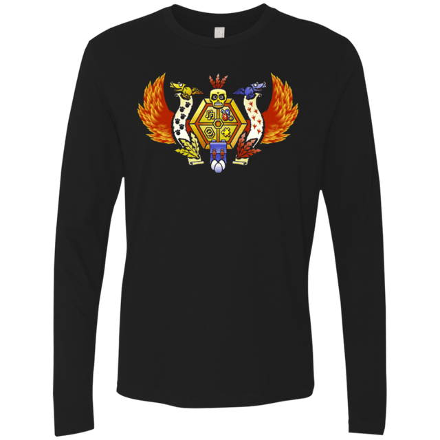 T-Shirts Black / Small Treasure Hunters Crest Men's Premium Long Sleeve