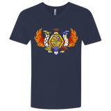 T-Shirts Midnight Navy / X-Small Treasure Hunters Crest Men's Premium V-Neck