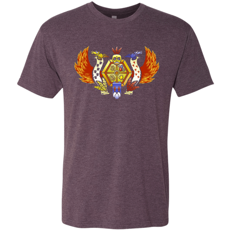 T-Shirts Vintage Purple / Small Treasure Hunters Crest Men's Triblend T-Shirt