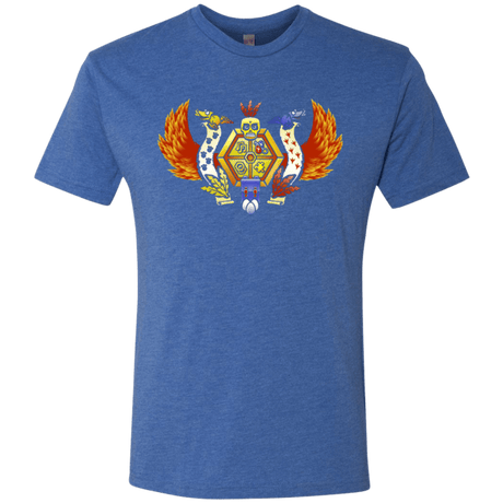 T-Shirts Vintage Royal / Small Treasure Hunters Crest Men's Triblend T-Shirt