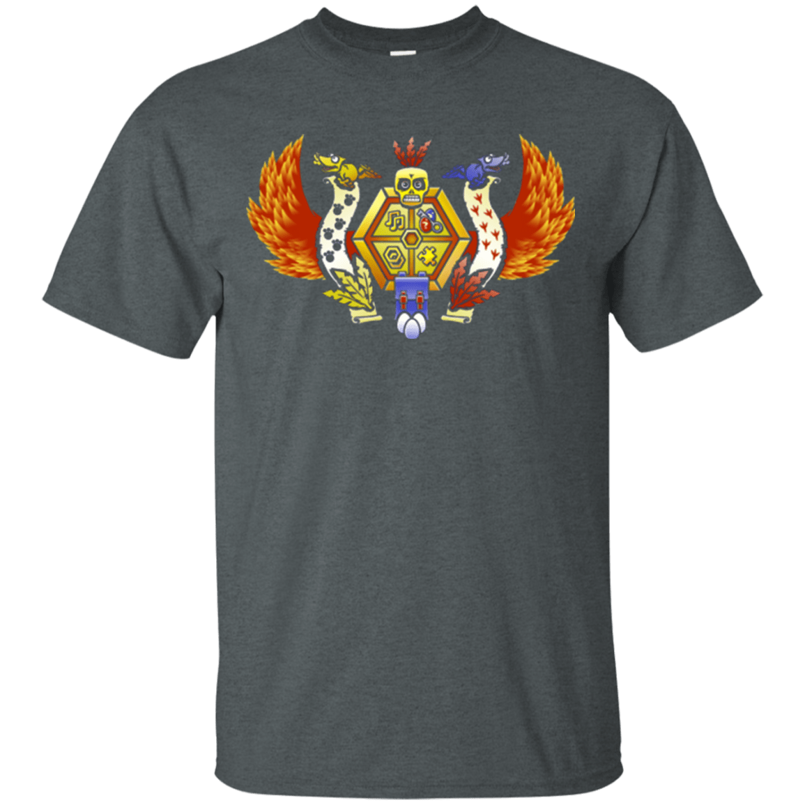 T-Shirts Dark Heather / Small Treasure Hunters Crest T-Shirt