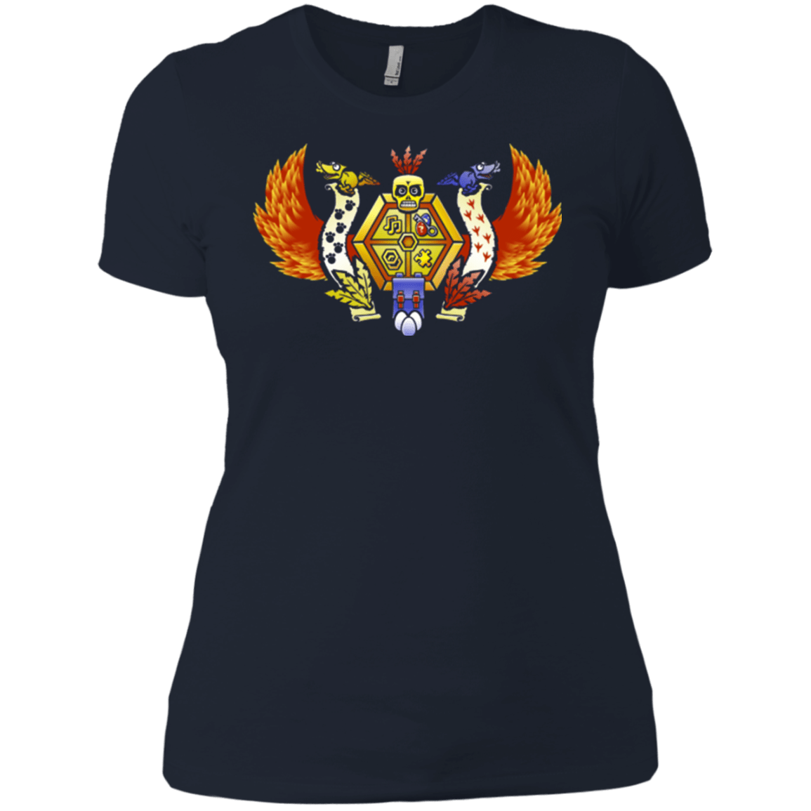T-Shirts Midnight Navy / X-Small Treasure Hunters Crest Women's Premium T-Shirt