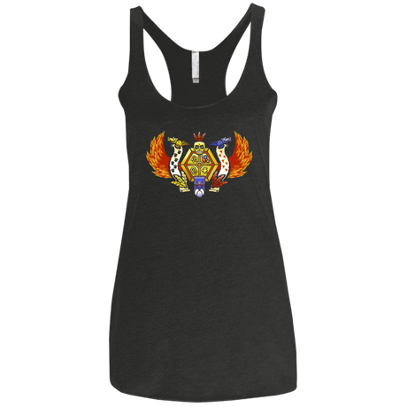 T-Shirts Vintage Black / X-Small Treasure Hunters Crest Women's Triblend Racerback Tank