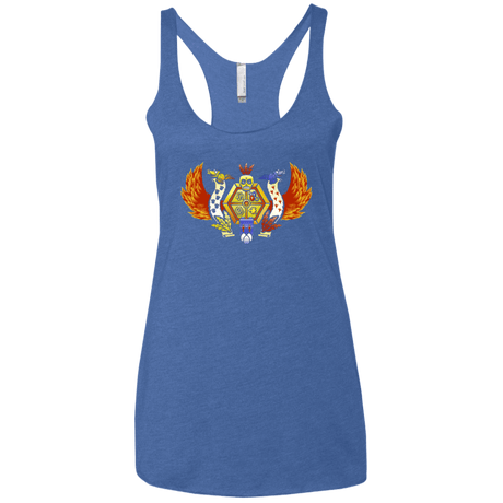T-Shirts Vintage Royal / X-Small Treasure Hunters Crest Women's Triblend Racerback Tank
