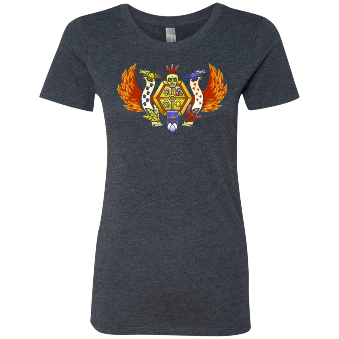 T-Shirts Vintage Navy / Small Treasure Hunters Crest Women's Triblend T-Shirt