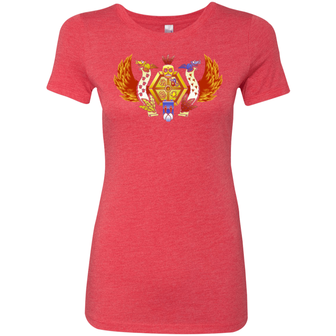 T-Shirts Vintage Red / Small Treasure Hunters Crest Women's Triblend T-Shirt