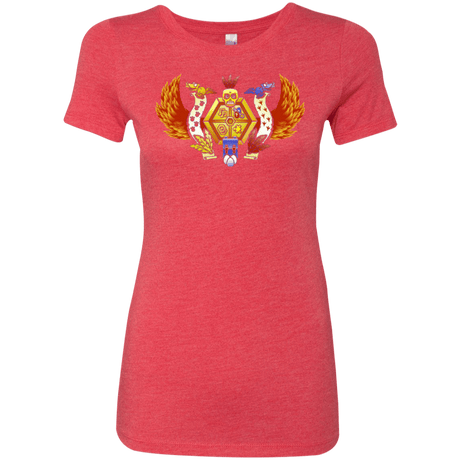 T-Shirts Vintage Red / Small Treasure Hunters Crest Women's Triblend T-Shirt