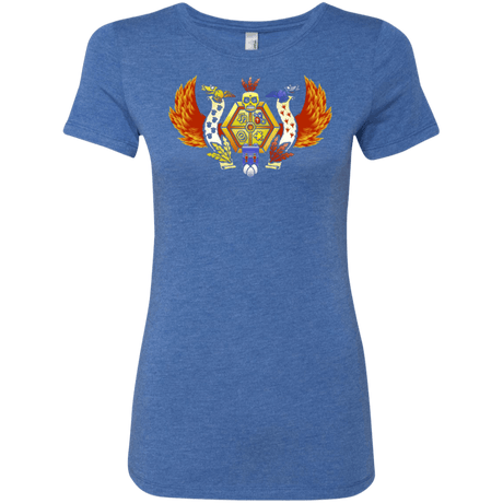 T-Shirts Vintage Royal / Small Treasure Hunters Crest Women's Triblend T-Shirt
