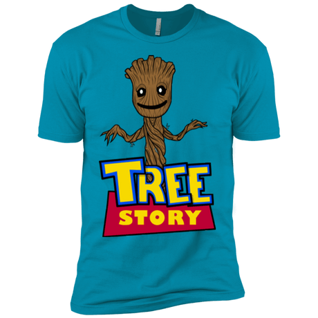 T-Shirts Turquoise / YXS TREE STORY Boys Premium T-Shirt