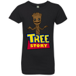 T-Shirts Black / YXS TREE STORY Girls Premium T-Shirt