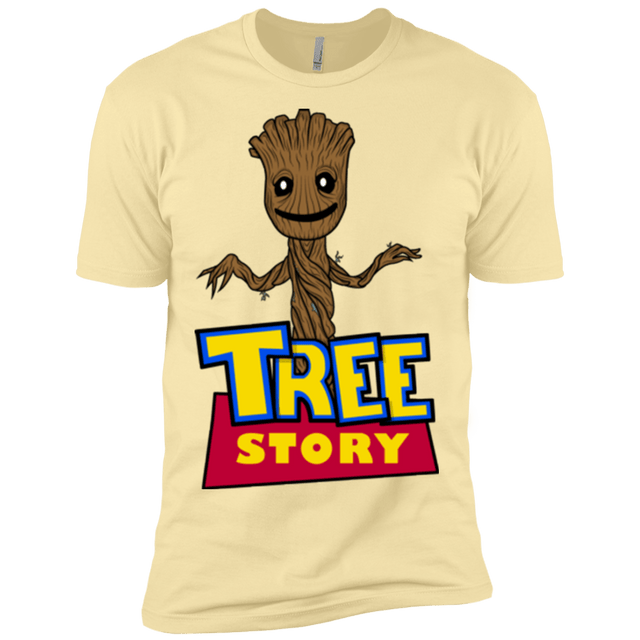 T-Shirts Banana Cream / X-Small TREE STORY Men's Premium T-Shirt