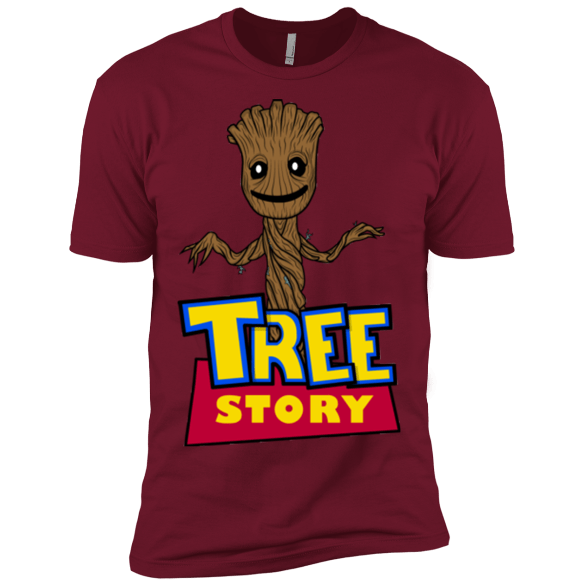 T-Shirts Cardinal / X-Small TREE STORY Men's Premium T-Shirt