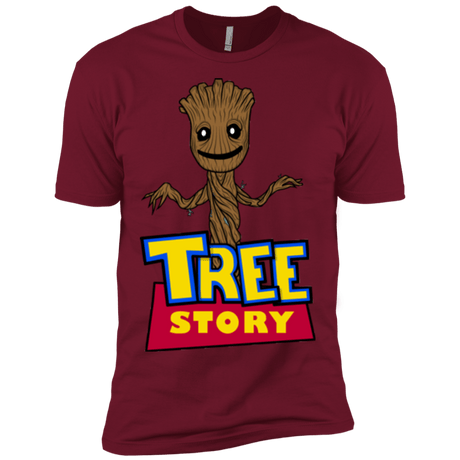 T-Shirts Cardinal / X-Small TREE STORY Men's Premium T-Shirt