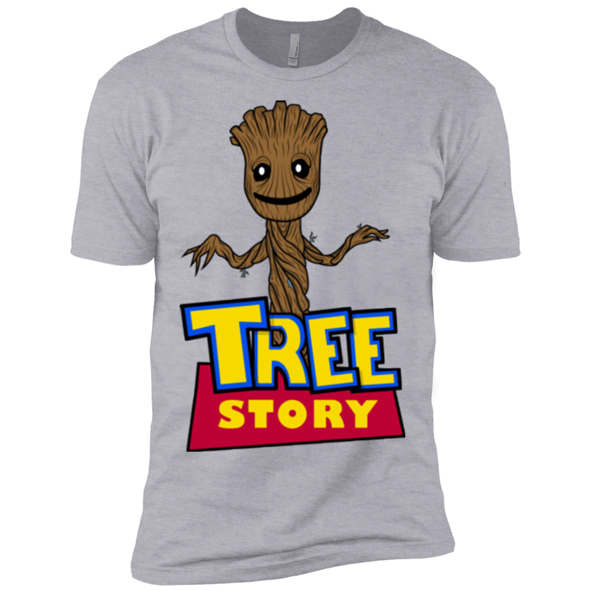 T-Shirts Heather Grey / X-Small TREE STORY Men's Premium T-Shirt