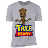 T-Shirts Heather Grey / X-Small TREE STORY Men's Premium T-Shirt