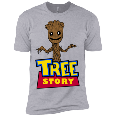 T-Shirts Heather Grey / X-Small TREE STORY Men's Premium T-Shirt