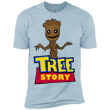T-Shirts Light Blue / X-Small TREE STORY Men's Premium T-Shirt