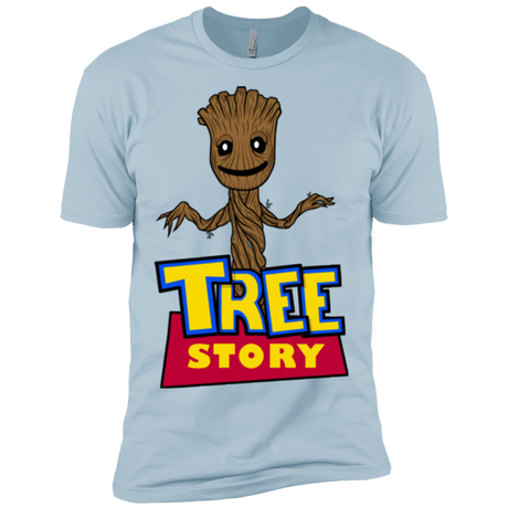 T-Shirts Light Blue / X-Small TREE STORY Men's Premium T-Shirt