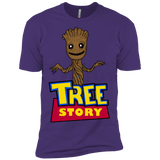 T-Shirts Purple Rush/ / X-Small TREE STORY Men's Premium T-Shirt