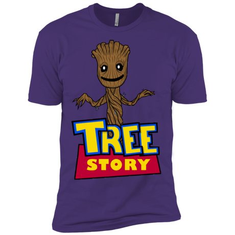 T-Shirts Purple Rush/ / X-Small TREE STORY Men's Premium T-Shirt