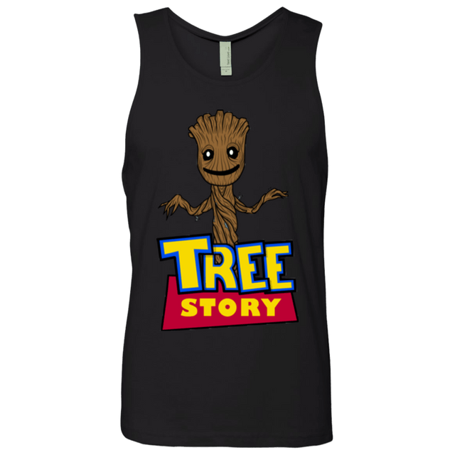 T-Shirts Black / Small TREE STORY Men's Premium Tank Top