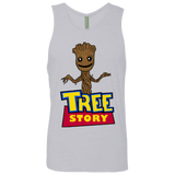 T-Shirts Heather Grey / Small TREE STORY Men's Premium Tank Top