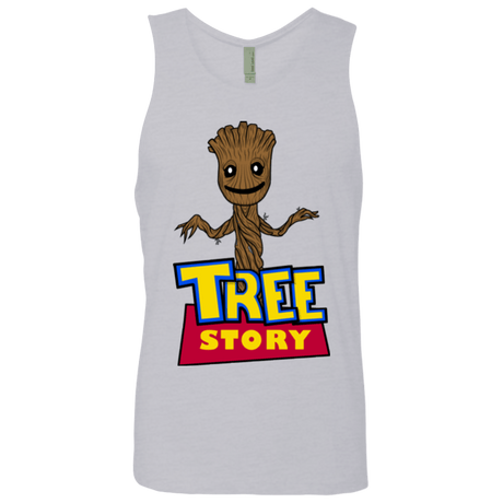 T-Shirts Heather Grey / Small TREE STORY Men's Premium Tank Top