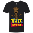 T-Shirts Black / X-Small TREE STORY Men's Premium V-Neck